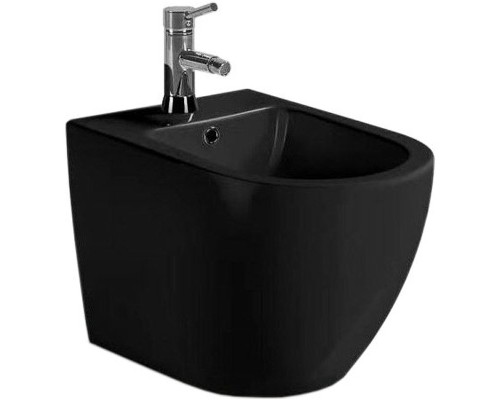 Биде SantiLine SL-5058MB подвесное Черное матовое