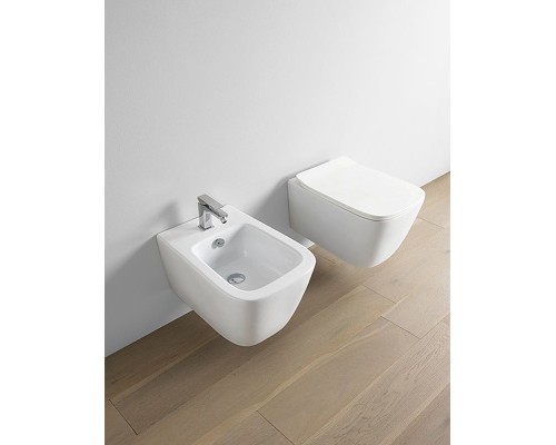 Биде Artceram A16 ASB001 05 00 подвесное Белое матовое