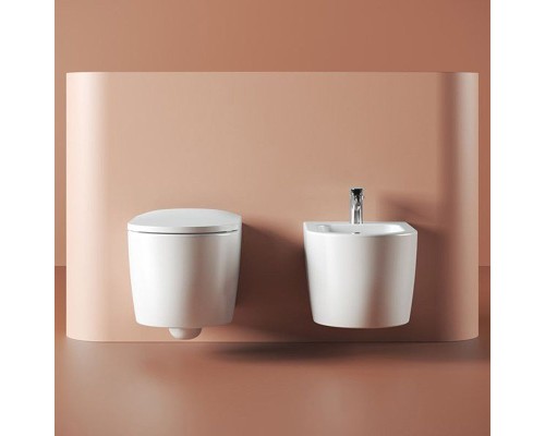 Биде Artceram Monet MNB001 01 00 подвесное Белое