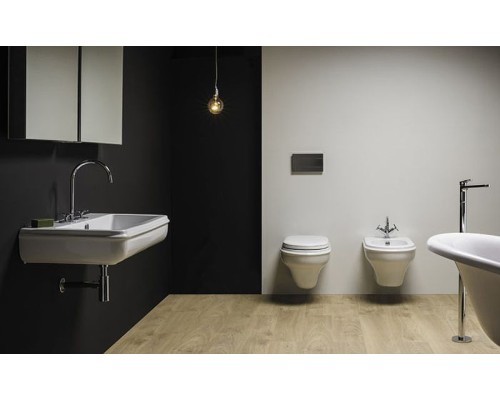 Биде Azzurra Charme CHBKS000000M/(CHA500/SOSK bi)x1 подвесное Белое