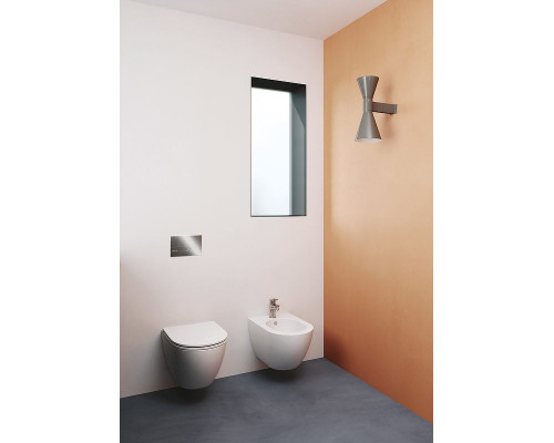 Биде Azzurra Comoda CMBIS000000MBI/(COM 500/SOSP bi)x1 подвесное Белое