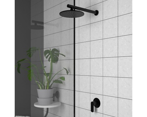 Верхний душ Paini 50PZ759TT25 Черный матовый
