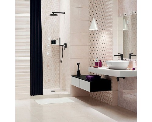 Верхний душ Paini 50PZ759TT25 Черный матовый