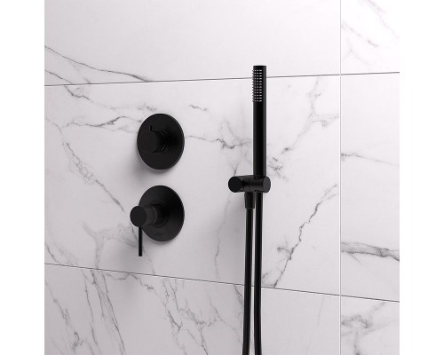 Душевой гарнитур Paini 53PZ440TTAS Черный матовый