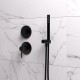Душевой гарнитур Paini 53PZ440TTAS Черный матовый