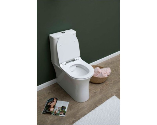 Чаша унитаза-компакта Aquanet Roll-C 210764 без бачка, с сиденьем Микролифт