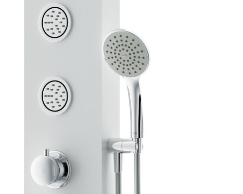 Душевая панель AM.PM Joy W85P-2-136AW Белая матовая