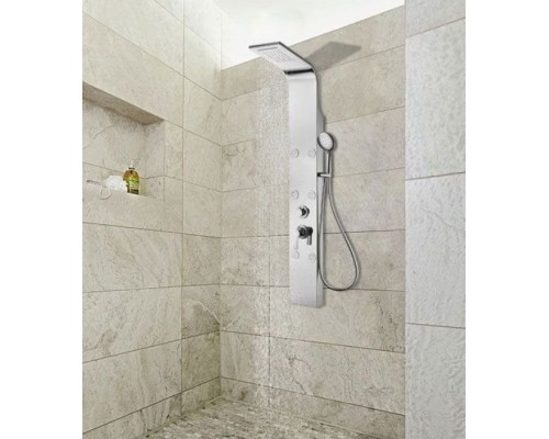 Душевая панель Aquanet Galaxy Shine 209997 Хром глянцевый