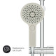 Душевая система AM.PM Inspire V2.0 F0750A400 с термостатом Хром