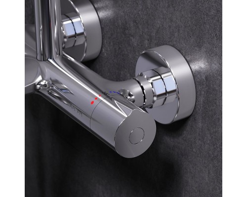 Душевая система AM.PM Spirit V2.0 F0770A510 с термостатом Хром