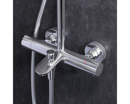 Душевая система AM.PM Gem F0790520 с термостатом Хром