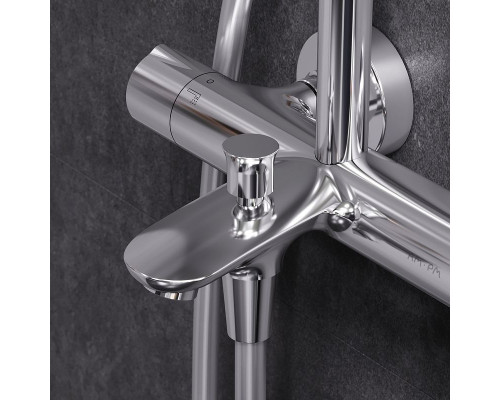 Душевая система AM.PM Gem F0790520 с термостатом Хром