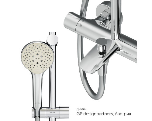 Душевая система AM.PM Gem F0790520 с термостатом Хром
