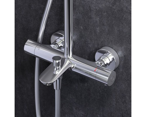 Душевая система AM.PM Gem F0790510 с термостатом Хром