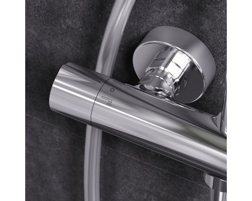 Душевая система AM.PM Gem F0790410 с термостатом Хром
