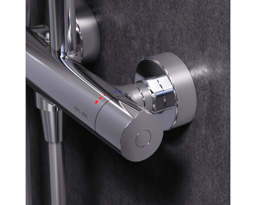 Душевая система AM.PM Gem F0790410 с термостатом Хром