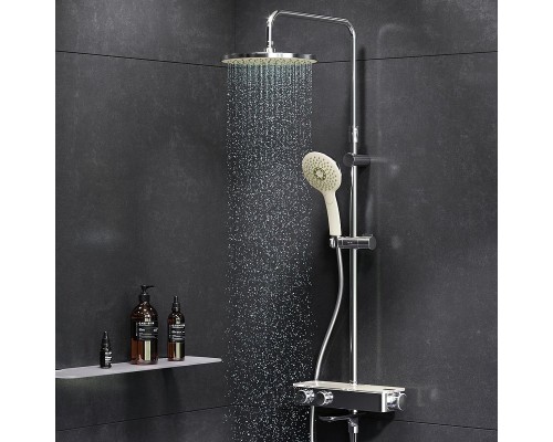 Душевая система AM.PM Inspire 2.0 F0750A500 с термостатом Хром