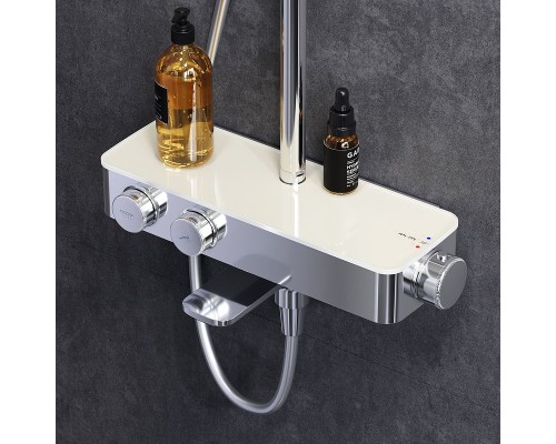 Душевая система AM.PM Inspire 2.0 F0750A500 с термостатом Хром