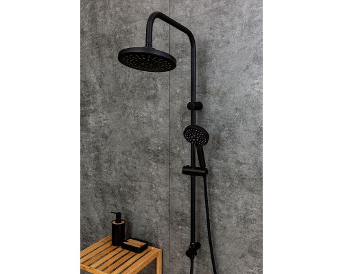 Душевая система Orange Mia M34-922b Черная