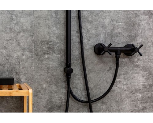 Душевая система Orange Mia M34-922b Черная