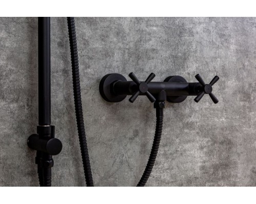 Душевая система Orange Mia M34-922b Черная