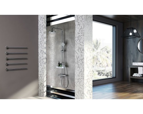 Душевая система Lemark Tropic LM7010C с термостатом Хром