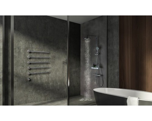 Душевая система Lemark Tropic LM7010C с термостатом Хром