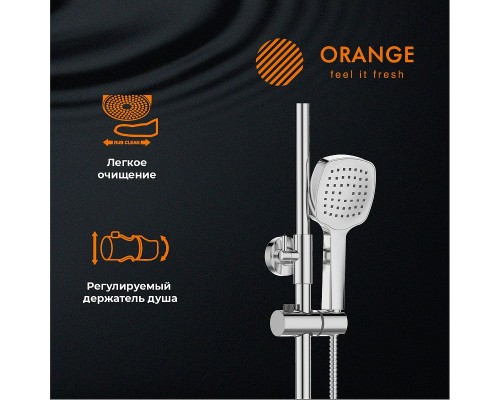 Душевая система Orange T02S4-911cr Хром
