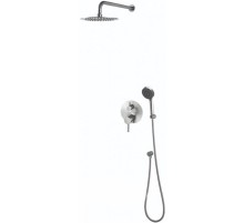 Душевая система Aquanet Steel AF213-512S Сатин