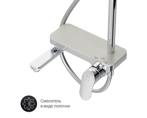 Душевая система AM.PM Like F0780700 Хром