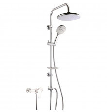 Душевая система Paini RS White 50CR191B0RS1P3 Хром Белая