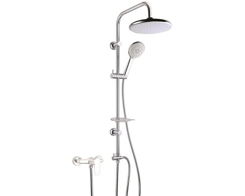 Душевая система Paini RS White 50CR191B0RS1P3 Хром Белая