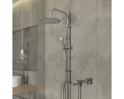 Душевая система Paini RS White 50CR191B0RS1P3 Хром Белая