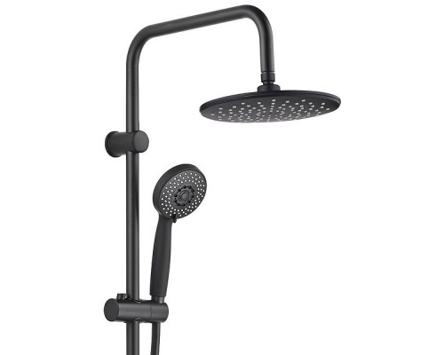 Душевая система Aquanet Passion R AF300-70-R-B 261836 Черная матовая