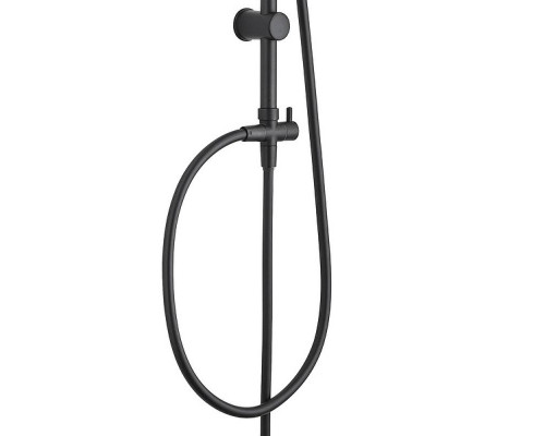 Душевая система Aquanet Passion R AF300-70-R-B 261836 Черная матовая