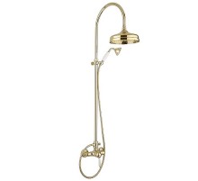 Душевая система Margaroli Classica RU1006AA01GD Золото