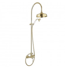 Душевая система Margaroli Classica RU1006AA01GD Золото