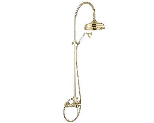 Душевая система Margaroli Classica RU1006AA01GD Золото