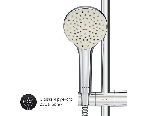 Душевая система AM.PM Sunny F0785C900 Хром