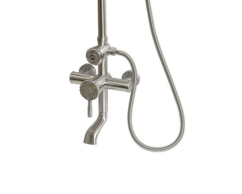 Душевая система Milacio Soria MC.102.1SL Серебро