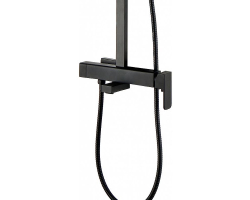 Душевая система Aquanet Gotic AF440-72-S-B 243327 Черная матовая