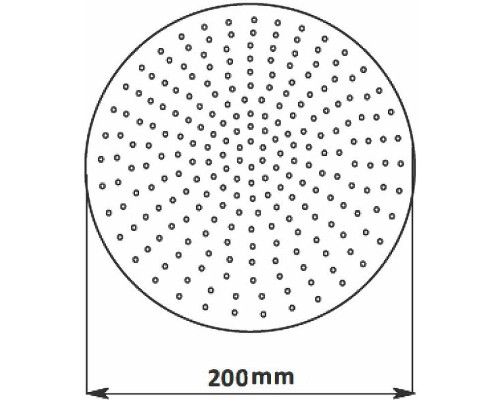 Душевая система Aquanet Static 1.07 257150 Хром