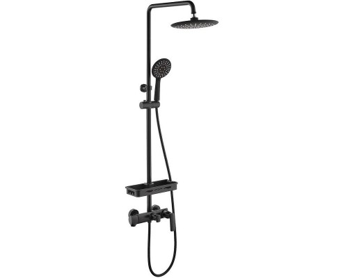 Душевая система Orans OLS-7003 7003wx Черная матовая