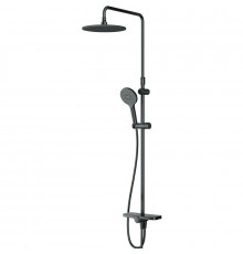 Душевая система AM.PM Like F0780222 Черная матовая