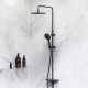 Душевая система AM.PM Like F0780222 Черная матовая
