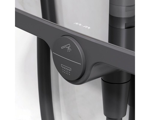 Душевая система AM.PM Like F0780222 Черная матовая