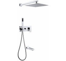 Душевая система Abber Daheim AF8217 Хром