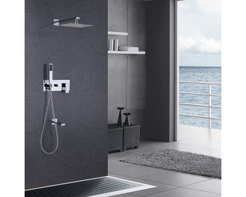 Душевая система Abber Daheim AF8217 Хром