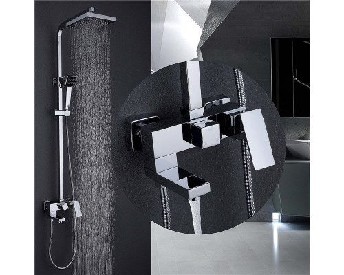 Душевая система Abber Daheim AF8216 Хром