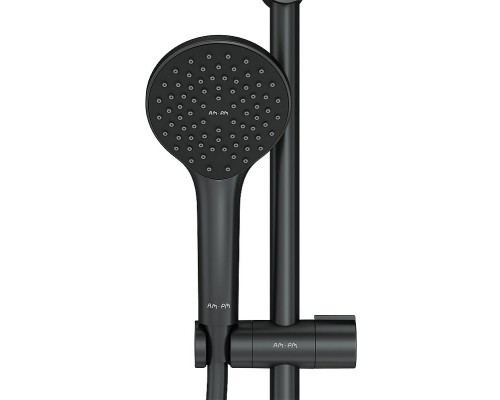 Душевая система AM.PM Sunny F0785C922 Черная матовая